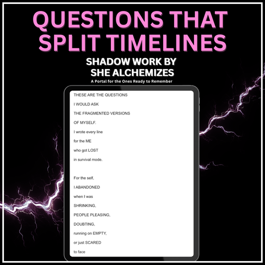 THE SHIFT: Shadow Upgrade (10 Shadow Work Questions to Activate the Lost Versions of Myself)